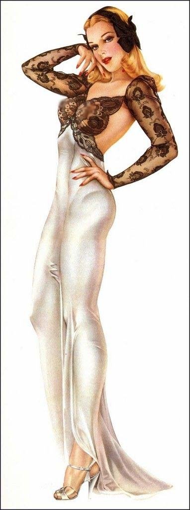 Pin-up girls by Alberto Vargas