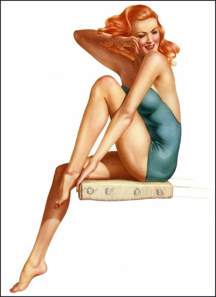 Pin-up girls by Alberto Vargas