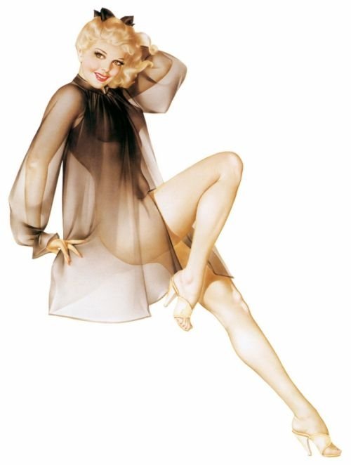 Pin-up girls by Alberto Vargas