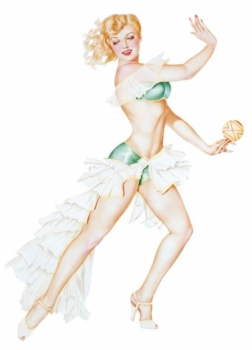 Pin-up girls by Alberto Vargas