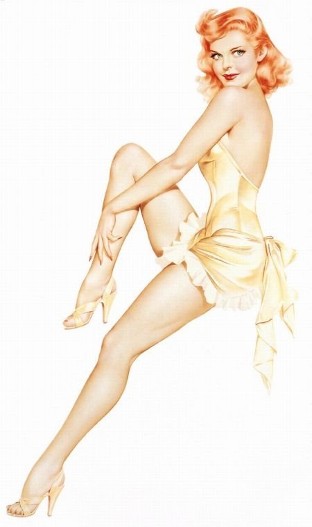 Pin-up girls by Alberto Vargas