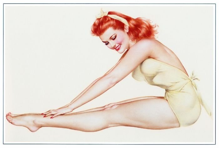 Pin-up girls by Alberto Vargas