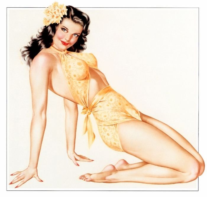 Pin-up girls by Alberto Vargas