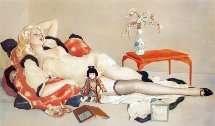 Pin-up girls by Alberto Vargas