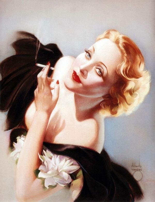 Pin-up girls by Alberto Vargas