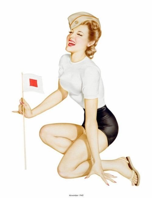 Pin-up girls by Alberto Vargas