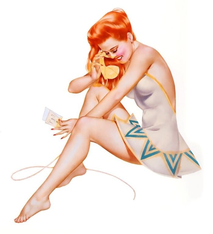 Pin-up girls by Alberto Vargas