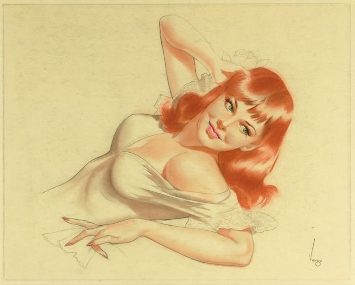 Pin-up girls by Alberto Vargas