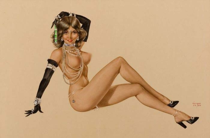 Pin-up girls by Alberto Vargas