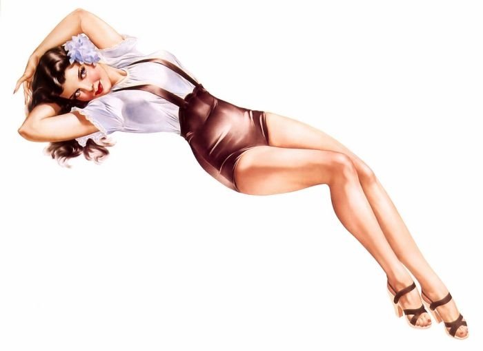 Pin-up girls by Alberto Vargas