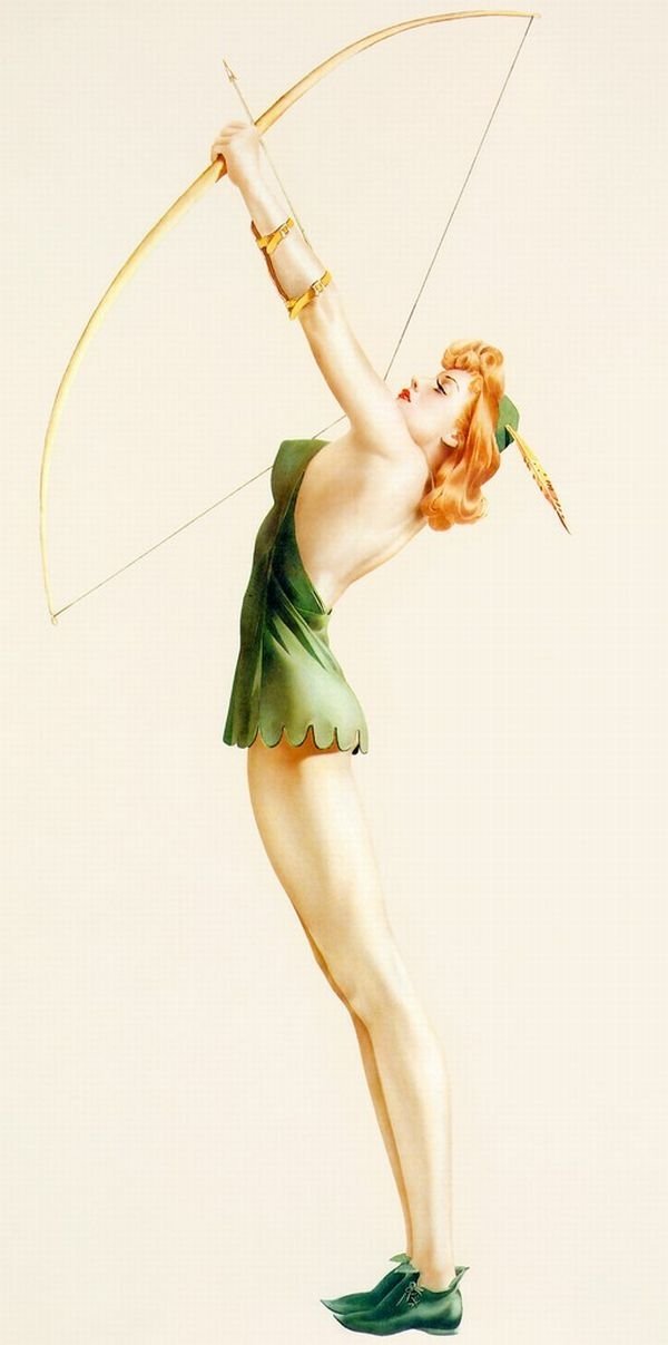 Pin-up girls by Alberto Vargas