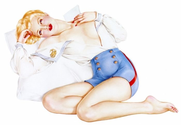 Pin-up girls by Alberto Vargas