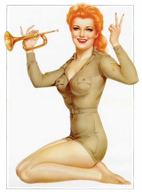 Pin-up girls by Alberto Vargas