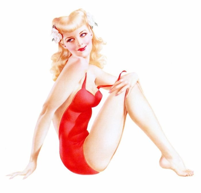 Pin-up girls by Alberto Vargas