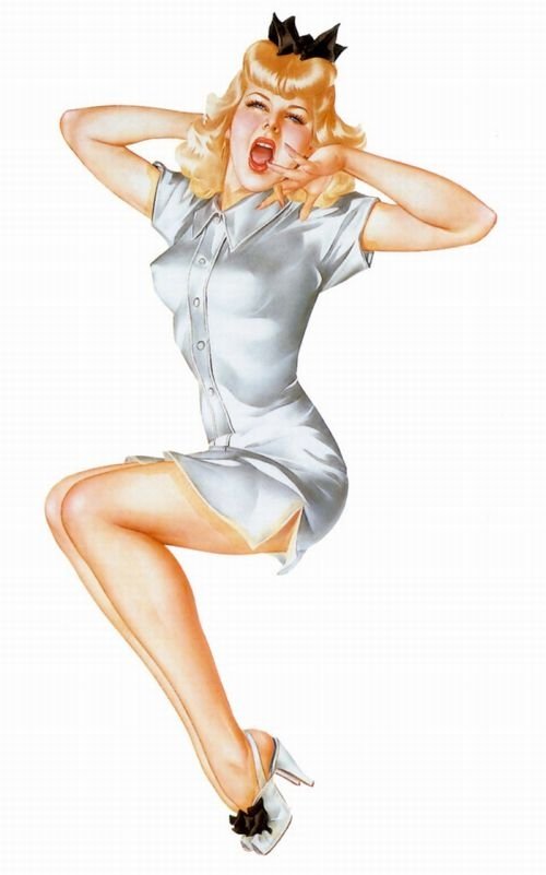 Pin-up girls by Alberto Vargas