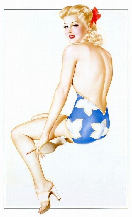 Pin-up girls by Alberto Vargas