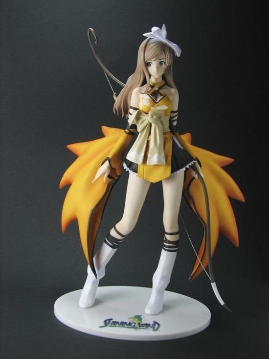 hot female anime figure statue