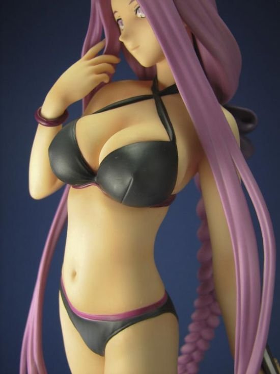 hot female anime figure statue