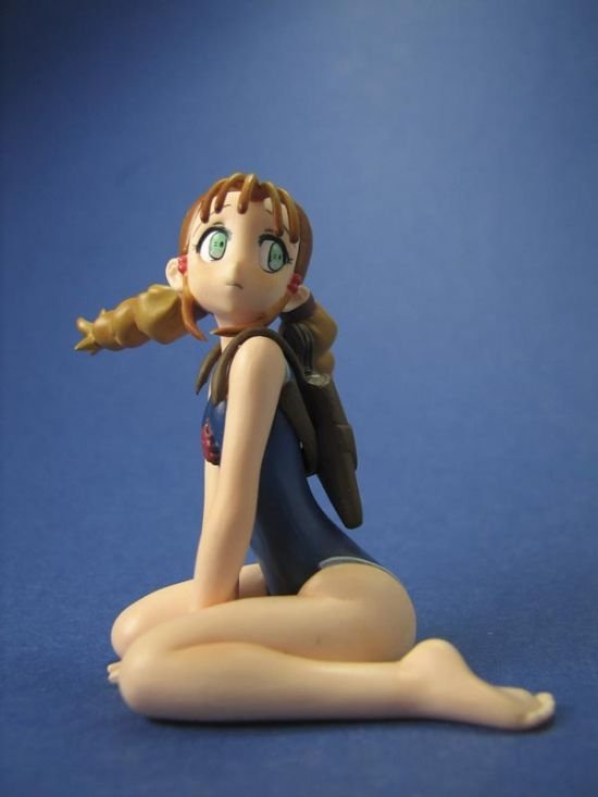 hot female anime figure statue