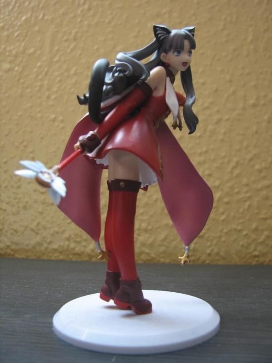 hot female anime figure statue