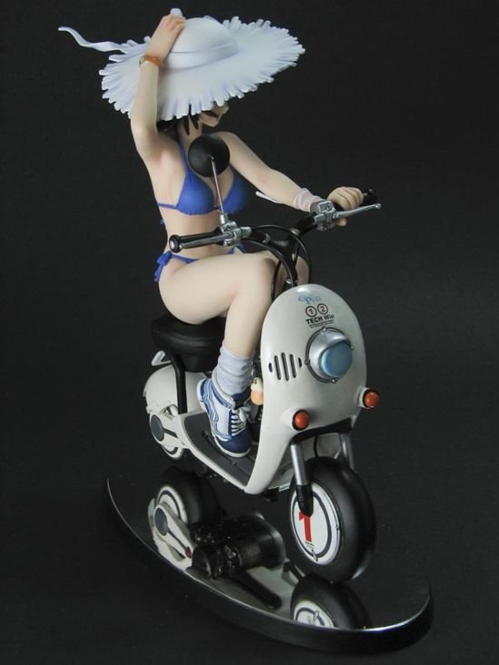 hot female anime figure statue