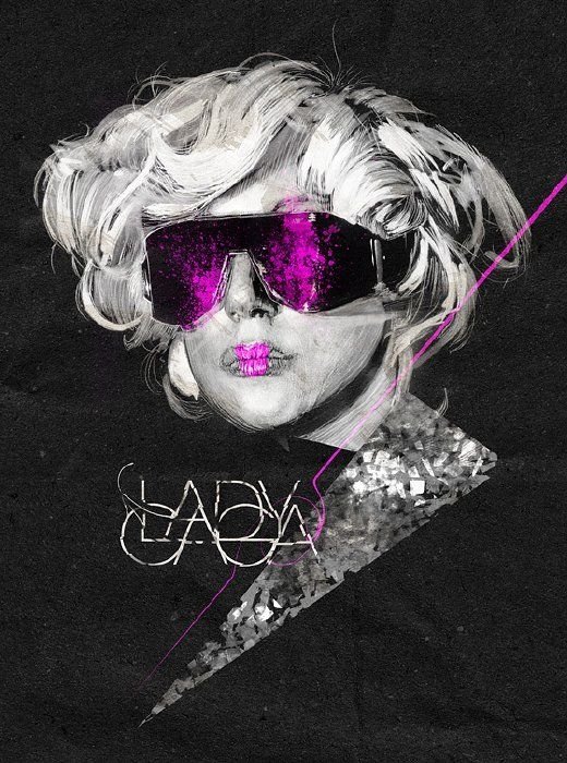 Lady Gaga fan artwork