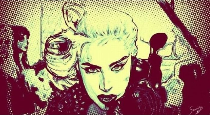 Lady Gaga fan artwork