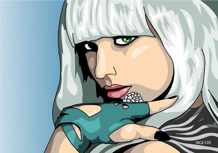 Lady Gaga fan artwork