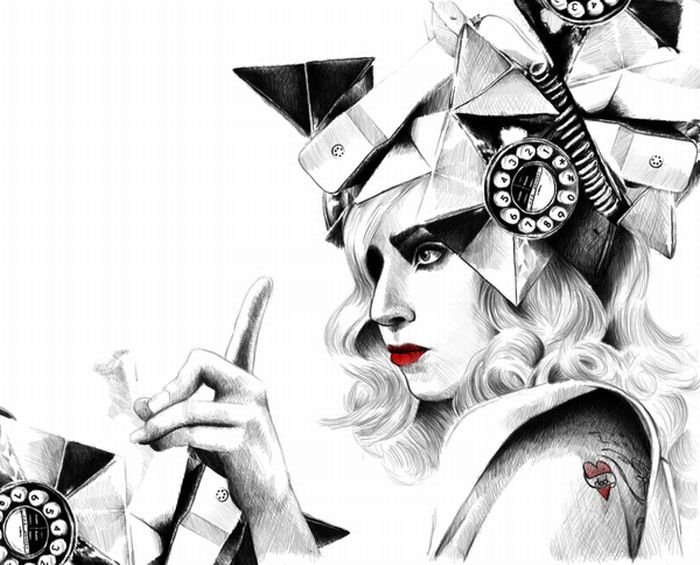 Lady Gaga fan artwork