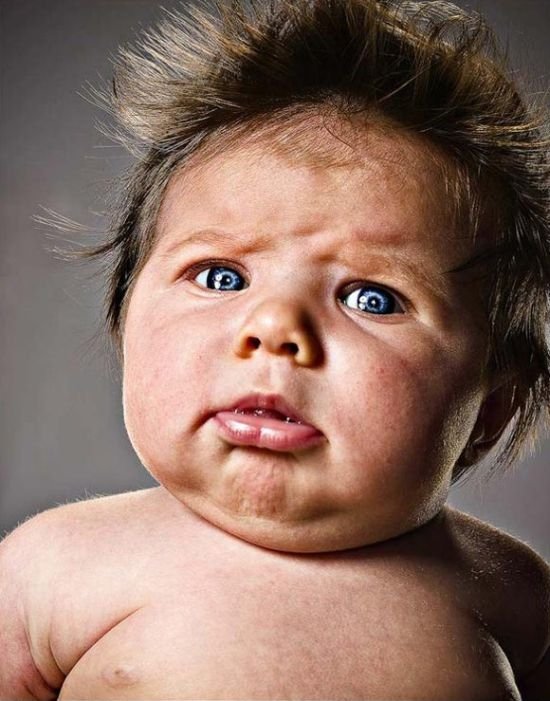 Baby portraits by Evan Kafka