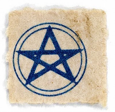 LSD blotter paper art