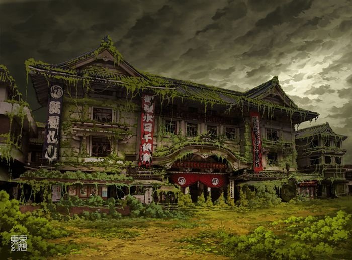 Post-apocalyptic pictures of Tokyo