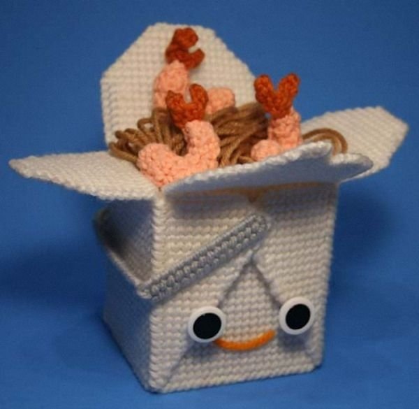 Knitted art by Nicole Gastonguay