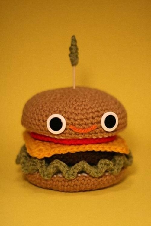 Knitted art by Nicole Gastonguay