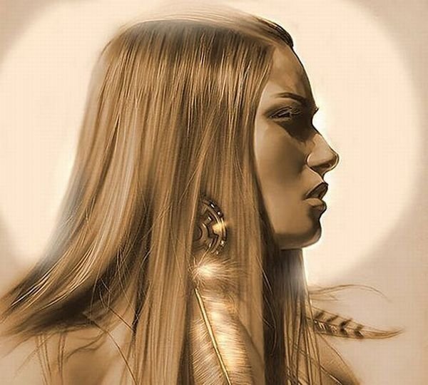 computer graphics digital painting girl illustration
