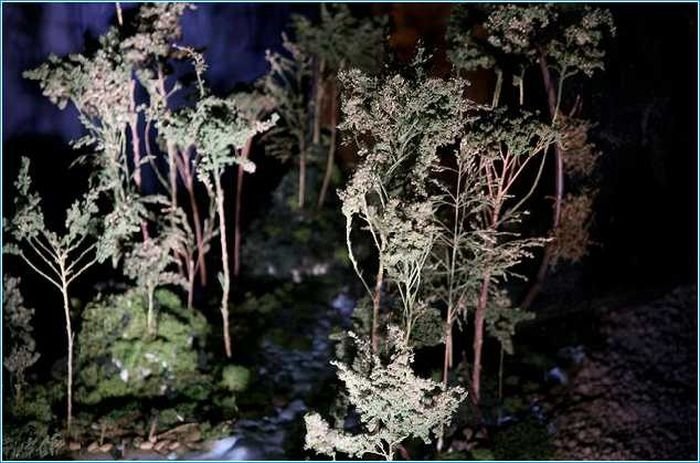 Miniature landscape art by Gregory Euclide