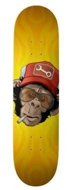 skateboard art