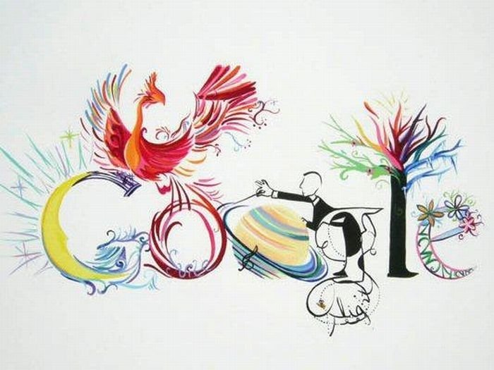 google logo by kids