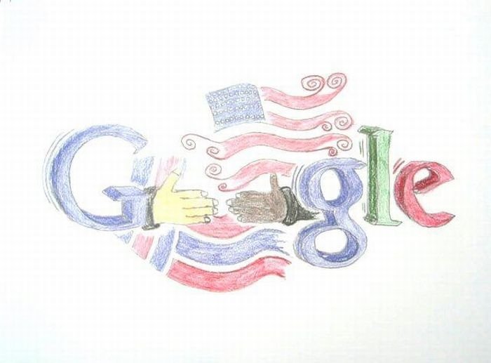 google logo by kids