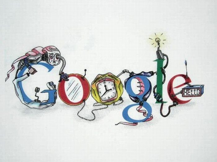 google logo by kids