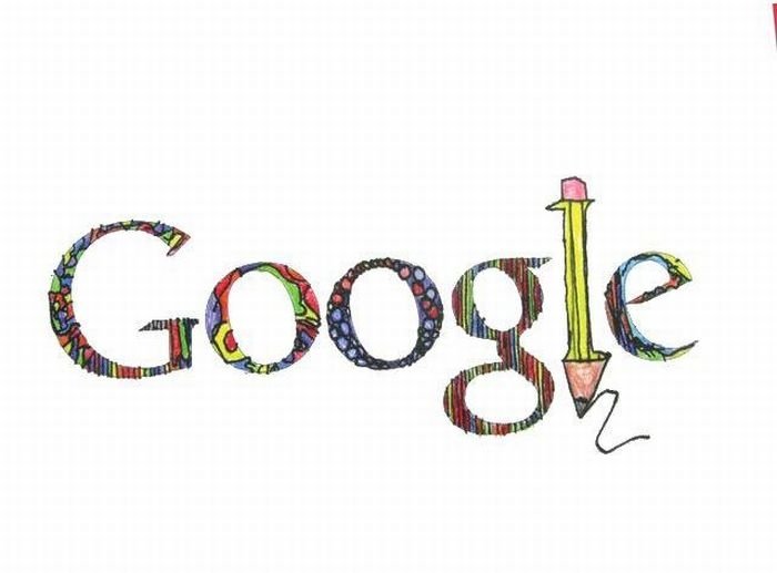 google logo by kids