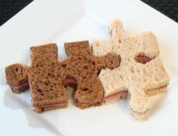 art from sandwiches