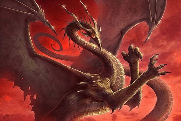dragon drawing