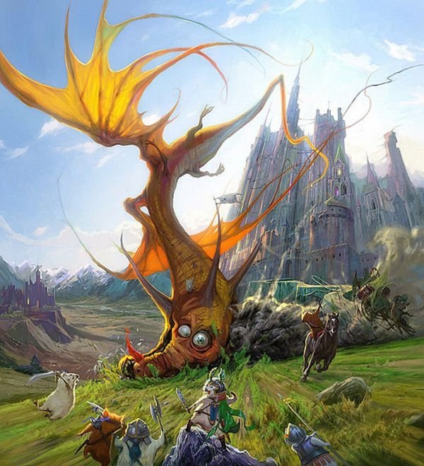 dragon drawing