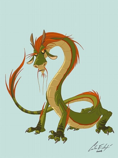 dragon drawing