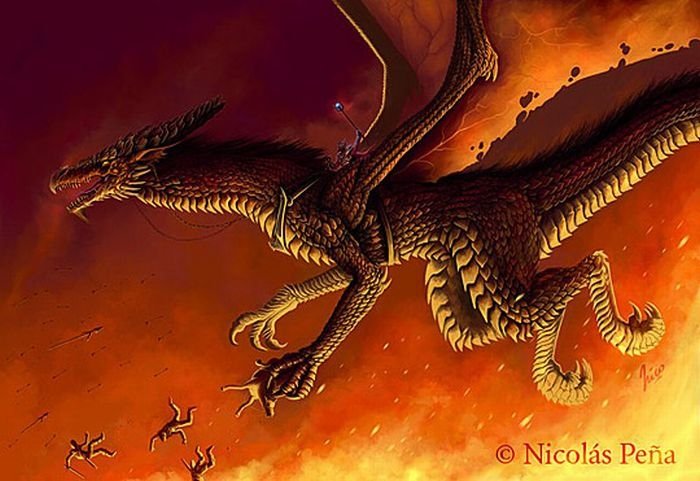 dragon drawing