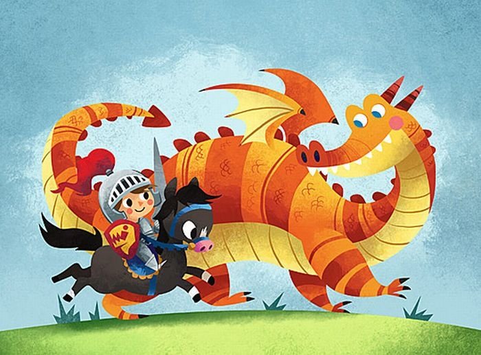 dragon drawing
