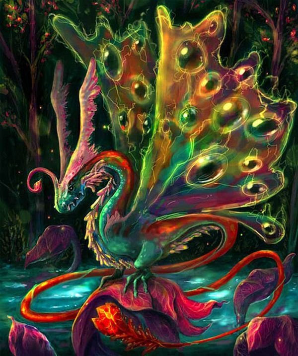 dragon drawing