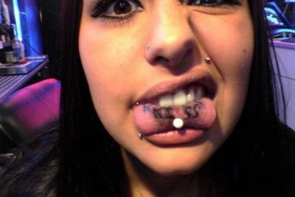 tongue tattoo