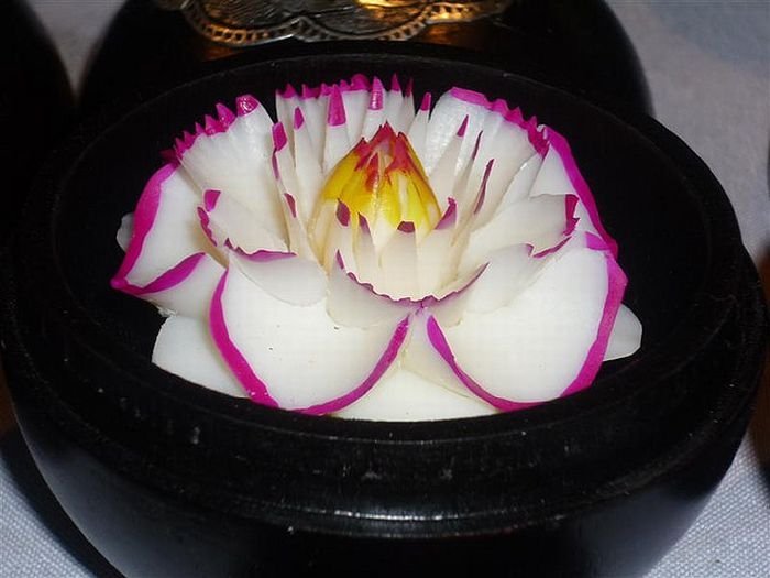 soap carving flowers